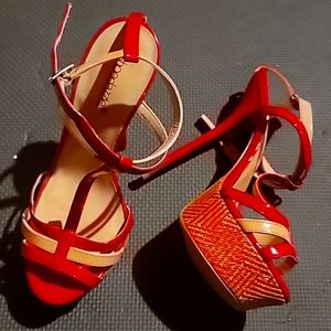 Red stilletos